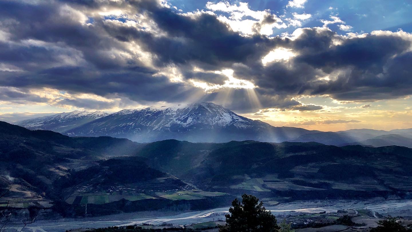 devoll and tomorr mountain